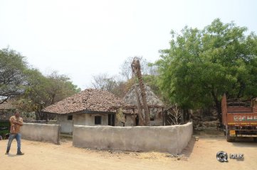 Rangasthalam Movie Village Set Photos